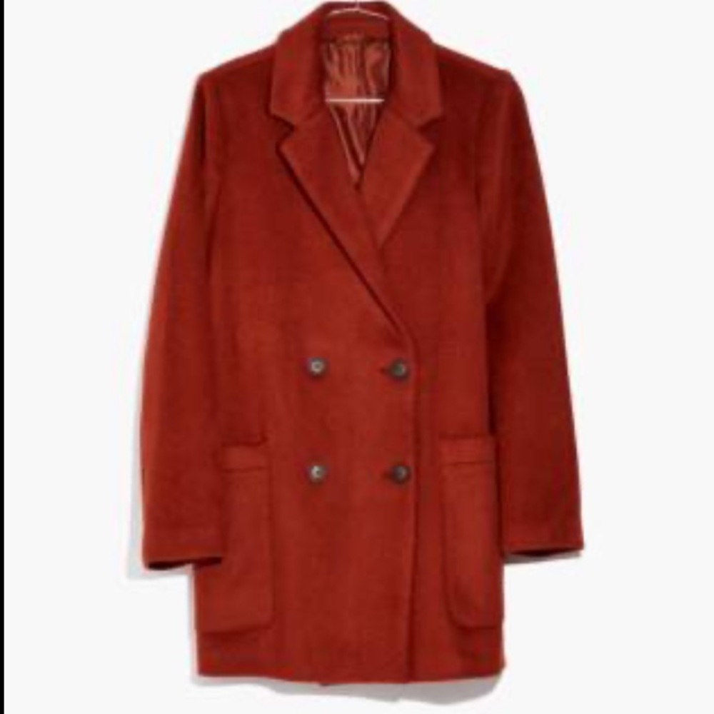 Madewell double breasted coat